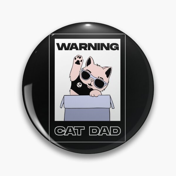 Item preview, Warning Dad's Cool Cat designed and sold by cimong.