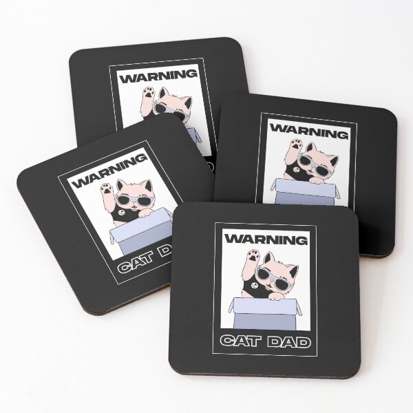 Item preview, Warning Dad's Cool Cat designed and sold by cimong.