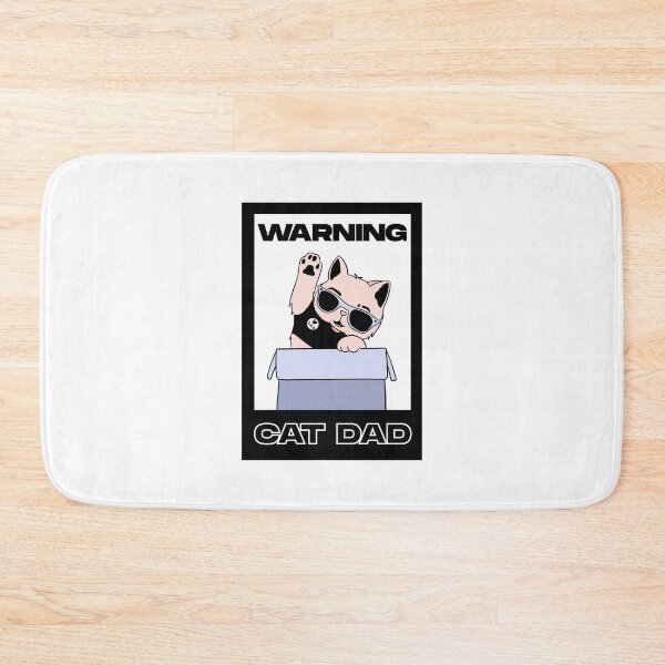 Item preview, Warning Dad's Cool Cat designed and sold by cimong.