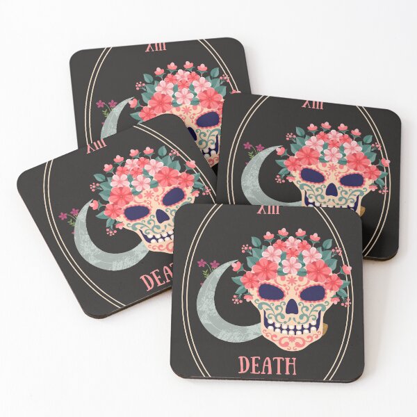 Item preview, Death Sugar Skull Tarot designed and sold by LoudLizzy.