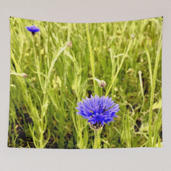 Item preview, Blue Cornflower on a Field designed and sold by KaSaPo.