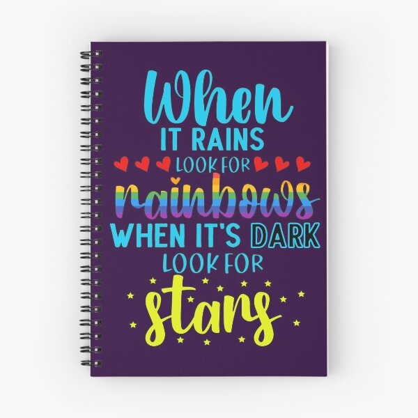 Item preview, When It Rains Look For Rainbows When It's Dark Look For Stars designed and sold by goodguy53.