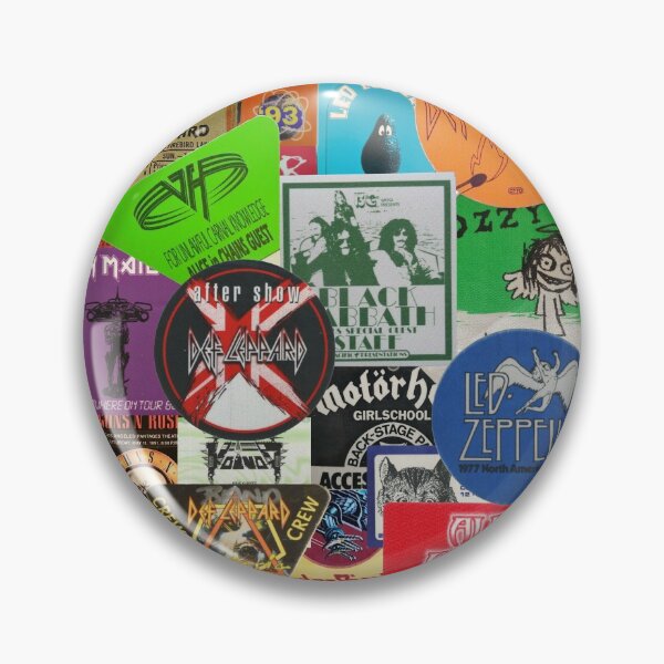 Item preview,  I miss concerts - hard rock and heavy metal ticket stubs and backstage passes  designed and sold by Iheartrecords.