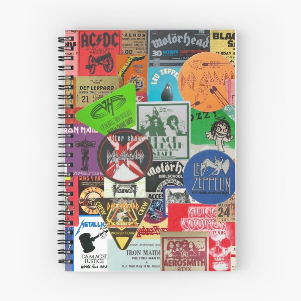 Item preview,  I miss concerts - hard rock and heavy metal ticket stubs and backstage passes  designed and sold by Iheartrecords.