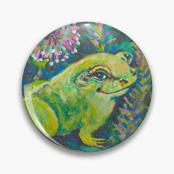 Item preview, Phoebe the Frog designed and sold by vintagejoann.