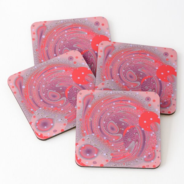 Item preview, Twisted Geometry Rojo - 3 designed and sold by runati.