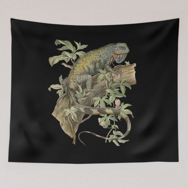 Item preview, Iguana Retro Scientific Illustration designed and sold by InnerCitadel.