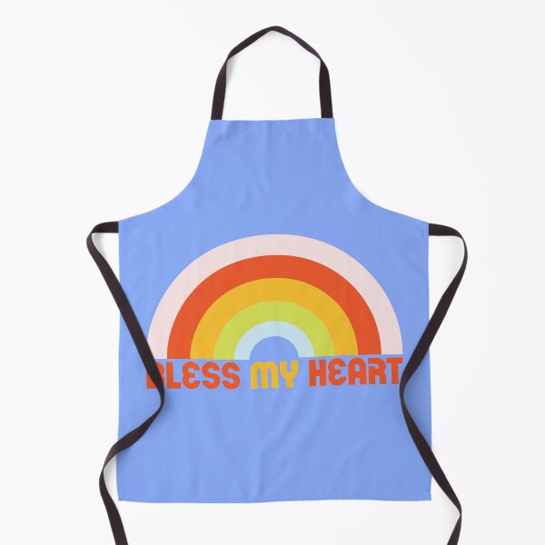 Item preview, Funny & Colorful "Bless My Heart" Typography Design With A Rainbow designed and sold by The Whiskey Ginger Design Shop.
