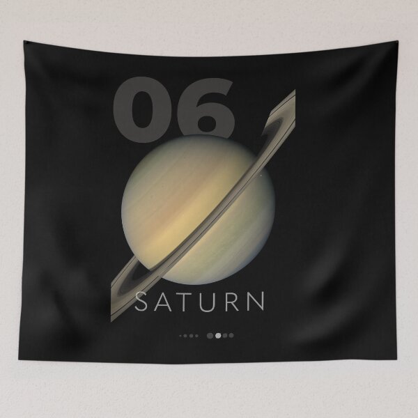 Item preview, Saturn Planet Poster designed and sold by steinibe.