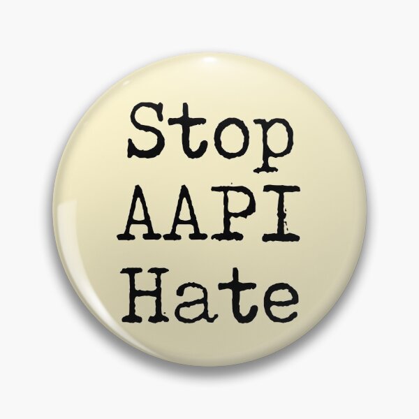 Item preview, Stop AAPI Hate Sticker designed and sold by kmcollectible.