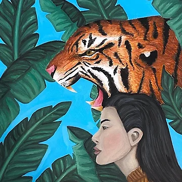 Artwork thumbnail, Tiger Mom by RielGraphics