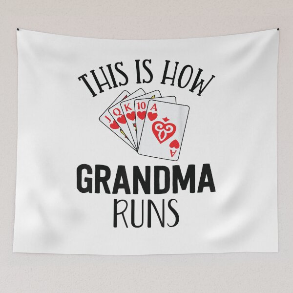 Item preview, This Is How Grandma Runs Card Player designed and sold by BanBay.