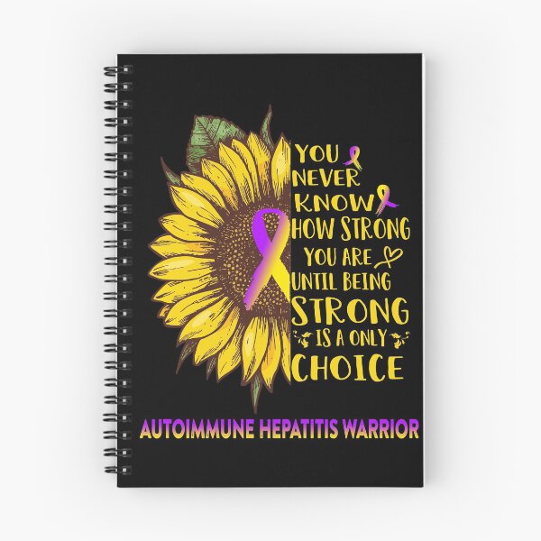 Item preview, Autoimmune Hepatitis Warrior You Never Know How Strong You Are Sunflower Lover Gifts designed and sold by radianen.