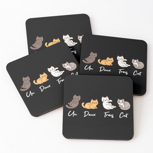 Item preview, Un Deux Trois Cat designed and sold by Koi-Art.