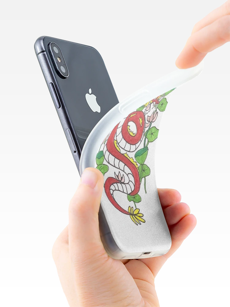 Thumbnail 4 of 5, iPhone Case, Lotus dragon designed and sold by RielGraphics.