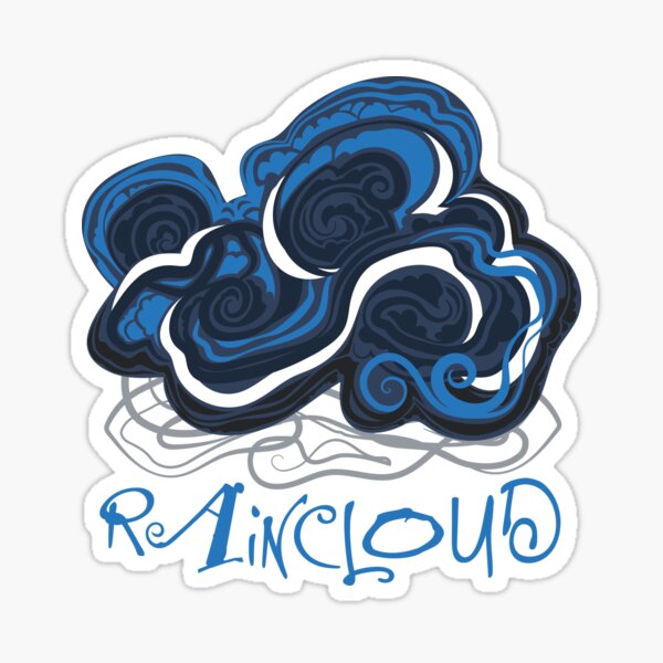 Raincloud Sticker
