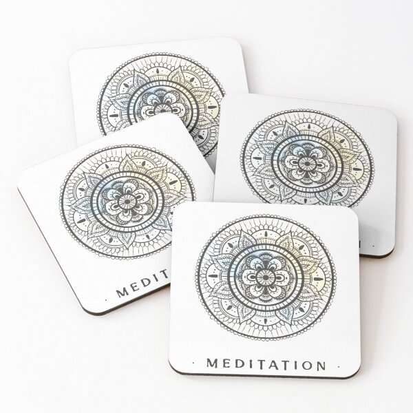 Item preview, Mediation, Meditating, Yoga, Meditation Gifts, Meditation journal, meditation notebook designed and sold by happiness1000.