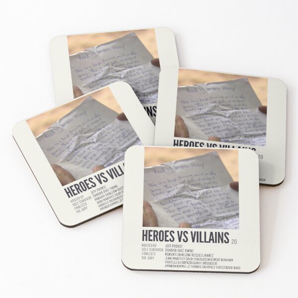 Item preview, survivor heroes vs villains  designed and sold by therookiestore.