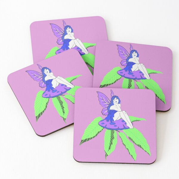 Item preview, Fanciful Fairy sitting on leaves designed and sold by janraydesigns.