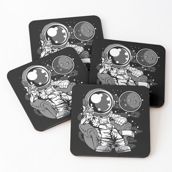 Item preview, Astronaut Drinking - Funny Outer Space Lovers designed and sold by Desteroids.
