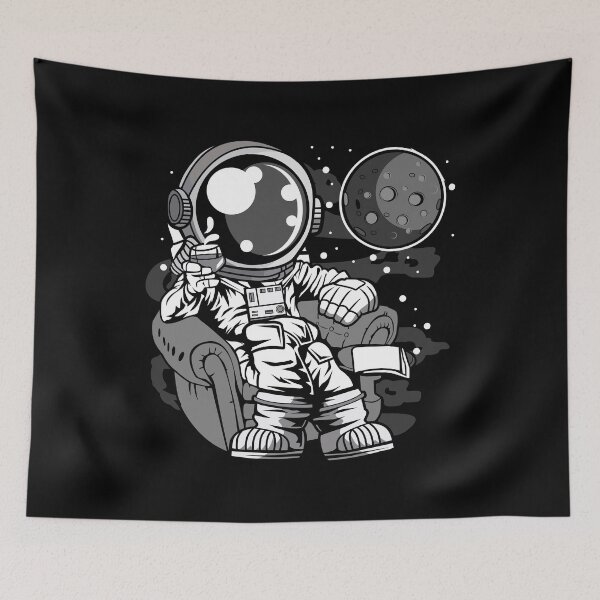 Item preview, Astronaut Drinking - Funny Outer Space Lovers designed and sold by Desteroids.