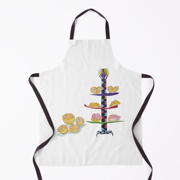 Item preview, pastries on a lovely 3-tier stand designed and sold by Cessy Kaplan.