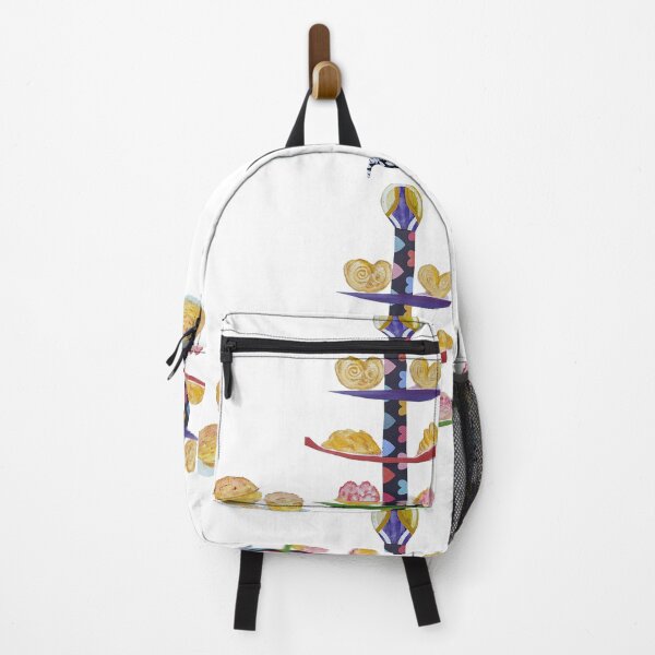 Item preview, pastries  on a  lovely 3-tier stand  designed and sold by Cessy Kaplan.