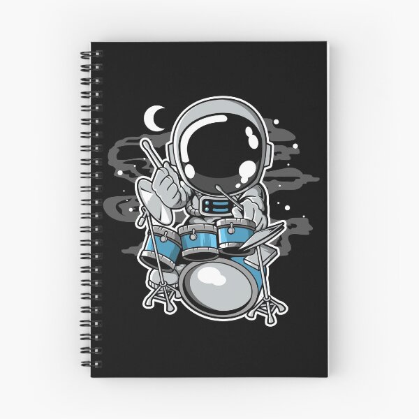 Item preview, Astronaut Drummer - Funny Outer Space Lovers designed and sold by Desteroids.