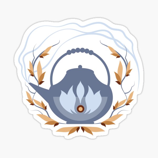 Cozy Teapot Sticker