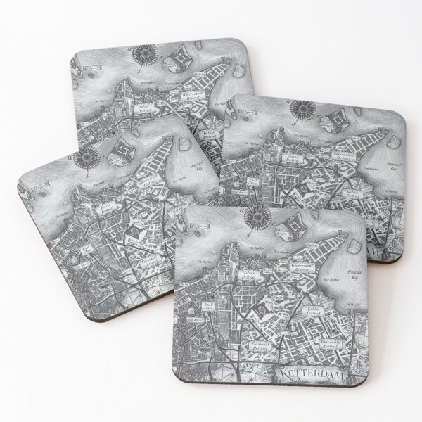 Item preview, Map of Ketterdam from Six of Crows designed and sold by theartoffandom.