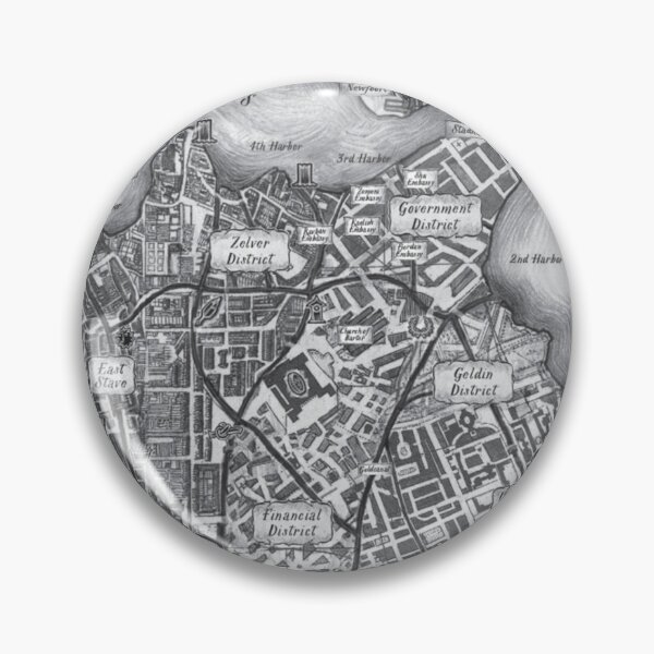 Item preview, Map of Ketterdam from Six of Crows designed and sold by theartoffandom.