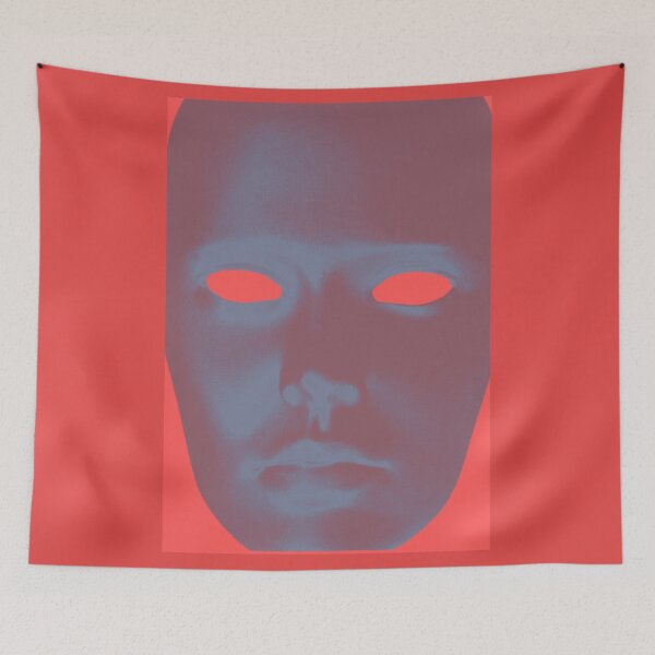 Item preview, creepy face designed and sold by FACELESS MONKEY.