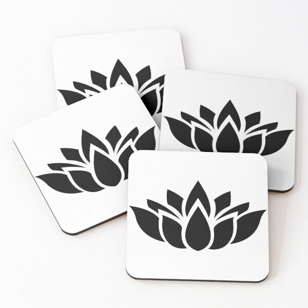Item preview, Simplicity Lotus In Black designed and sold by RosieSunflower.
