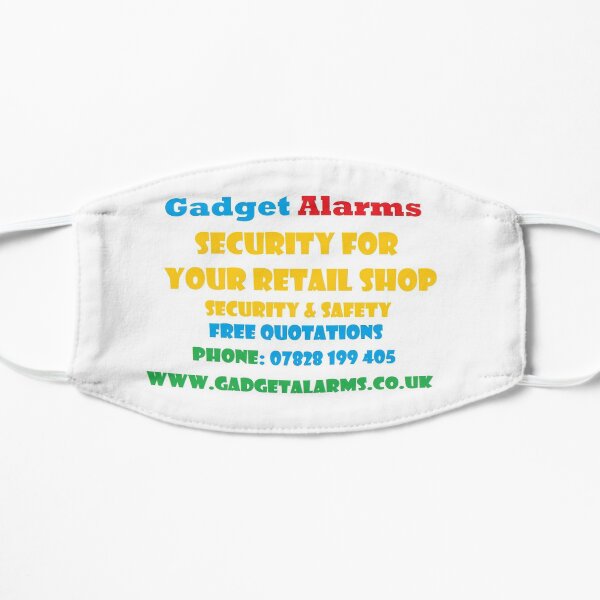 Gadget Alarms - Security & Safety Flat Mask