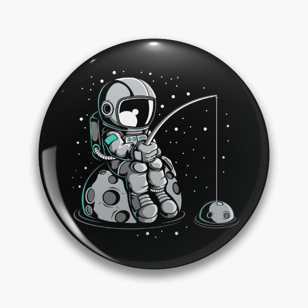 Item preview, Astronaut Fishing - Funny Outer Space Lovers designed and sold by Desteroids.