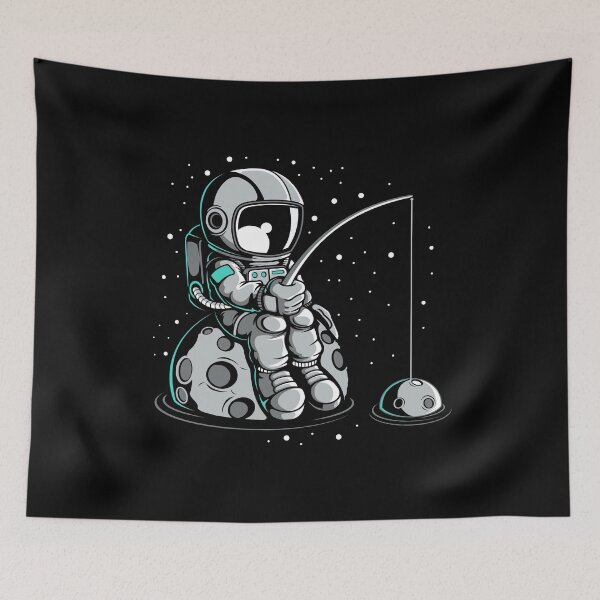Item preview, Astronaut Fishing - Funny Outer Space Lovers designed and sold by Desteroids.