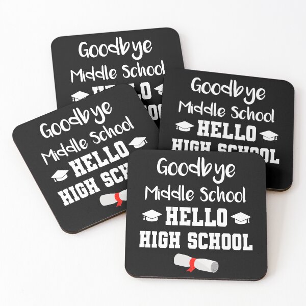Item preview, Goodbye Middle School - Hello High School designed and sold by Koi-Art.