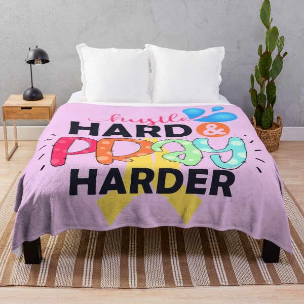 Item preview, Hustle Hard And Pray Harder designed and sold by stadia-60-west.