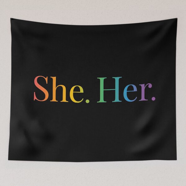 Item preview, She. Her. designed and sold by kindiscoolstore.