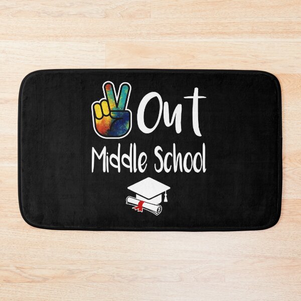 Item preview, Peace Out Middle School designed and sold by Koi-Art.