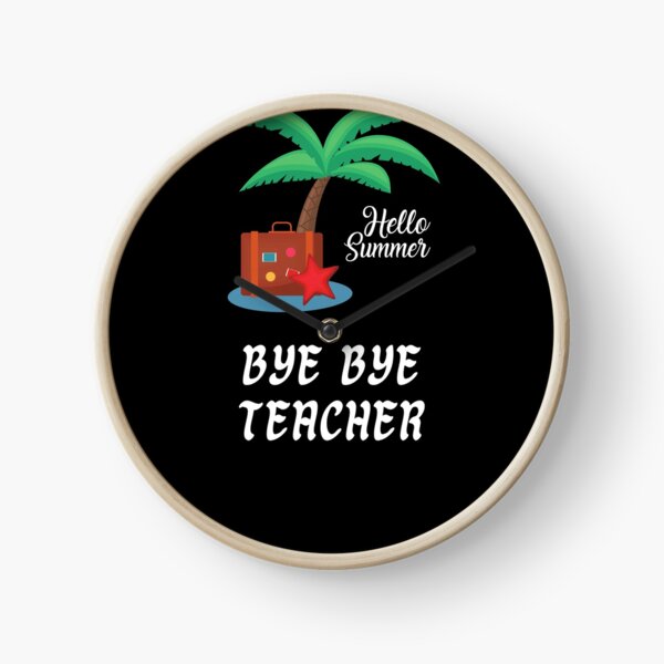 Item preview, Hello Summer Bye Bye Teacher  .  Beach Pool designed and sold by Hab2.