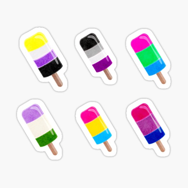 Item preview, Subtle Pride Popsicle Collection designed and sold by myqueercloset.