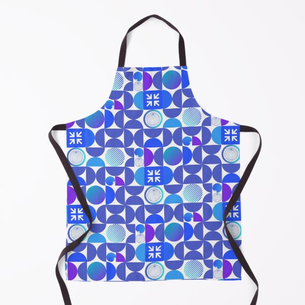 Item preview, Abstract mosaic multicolored blue circle disc and diabolo designed and sold by JEROME MARQUANT.