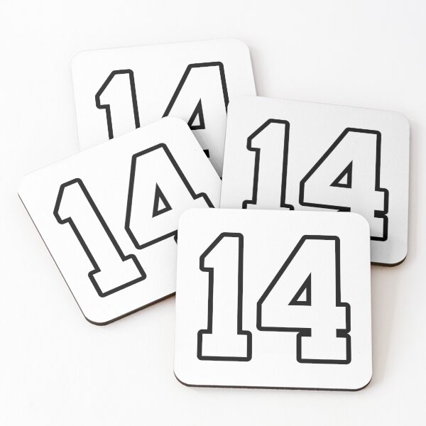 Item preview, Jersey number 14 designed and sold by bellacommorato.