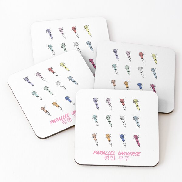 Item preview, Cute Colorful Hand Drawn Microphones - IZ*ONE designed and sold by Niiyoon's Designs.
