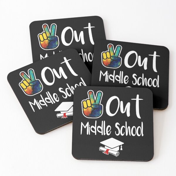 Item preview, Peace Out Middle School designed and sold by Koi-Art.