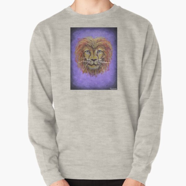 Lion Painting Pullover Sweatshirt