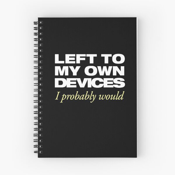 Item preview, Left to my own devices designed and sold by Periodic Table of Synthpop.