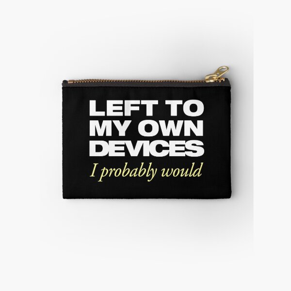 Item preview, Left to my own devices designed and sold by Periodic Table of Synthpop.