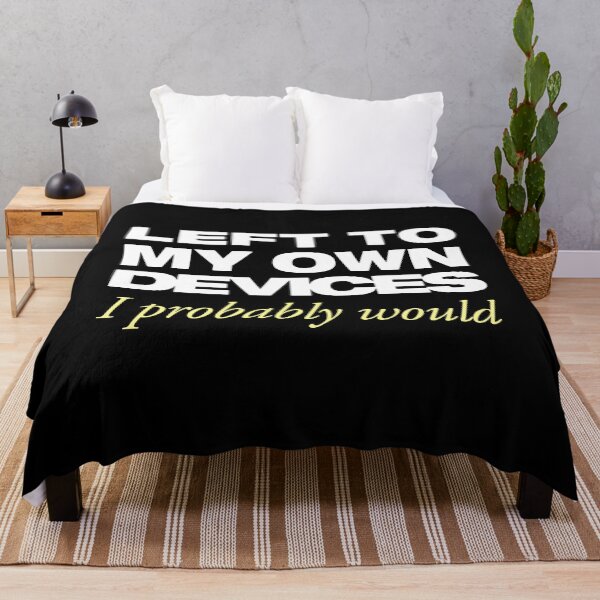 Item preview, Left to my own devices designed and sold by Periodic Table of Synthpop.
